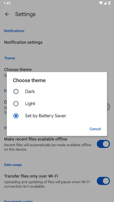 Google Docs – Screenshot 3