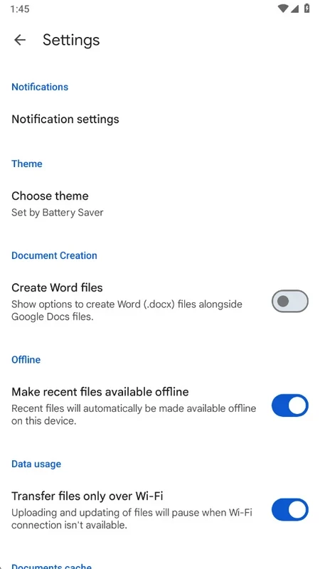 Google Docs – Screenshot 6